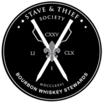 A logo for the stave & thief society.