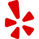 A red star with five triangles in the middle.